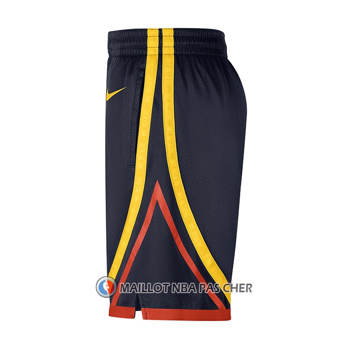 Short Golden State Warriors Ville 2020-21 Bleu